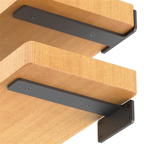 black metal wood brackets|black metal wall shelf brackets.